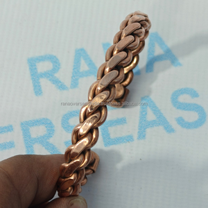 Brazalete Magnético de Cobre Moderno, Ecológico, para Equilibrio de Energía y Chakras, Accesorio para Bienestar, Aniversario - Product Image 3