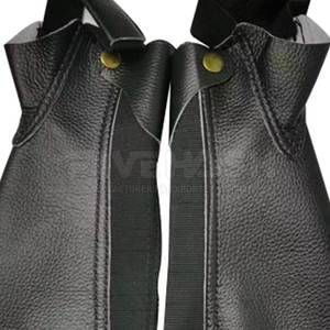 Chaps en cuir semi-synthétique légers et durables de haute qualité, vente en gros, meilleur prix, logo personnalisé imprimé sur les chaps en cuir semi-synthétique - Product Image 4