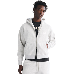 Custom <b>Mens</b> Full Zip Hoodie <b>White</b> Tracksuit Jacket Premium Streetwear <b>Sweatshirt</b> OEM Clothing Manufacturer Wholesale Supplier Co - Product Image 6