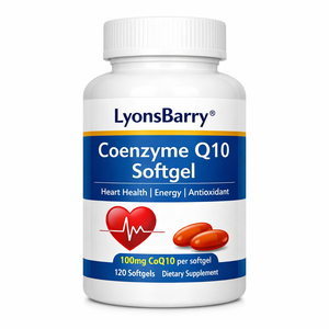 Cápsulas de Coenzima Q10 LyonsBarry 500mg, 100 Unidades, Salud Cardíaca, Energía, Suplemento Antioxidante, 18 Meses de Caducidad, OEM Privado - Product Image 3
