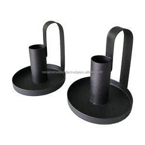 Chandelier classique en métal avec base de bougie et poignée, parfait pour la fête, le mariage et la décoration intérieure, nouvel arrivage - Product Image 4