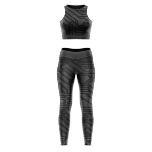 Ensemble de yoga par sublimation pour femme, best-seller, de qualité supérieure, vente en gros, pour adulte - Product Image 4