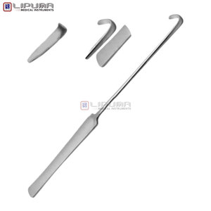 Juego de Instrumentos Quirúrgicos Veterinarios de 12 Piezas, Gancho de Esterilización de 8 Pulgadas, Punta Plana de 12 mm, Mango Plano, Manual, MOL - Product Image 6