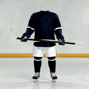 Uniforme de sport professionnel de hockey sur glace, maillot d'équipe personnalisé, vêtements d'entraînement, design athlétique respirant et performant - Product Image 2