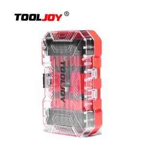 TOOLJOY Manufacturer Durable 33pcs Screwdriver Bit Set Impact Bit Set in Low Price Magnetic Portable Tool Case Accept OEM & ODM