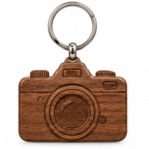 Custom Wood Keychain Wooden Key Ring Personalized Natural Style For Corporate <b>Gifts</b> Events Party Favors <b>Bags</b> And Accessories - Product Image 1
