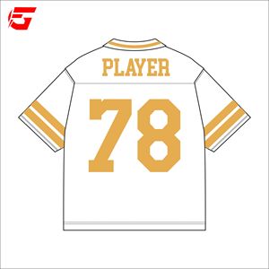Camiseta de Béisbol Retro Personalizada, 100% Poliéster, Cuello en V, Estilo Vintage, para Deportes de Equipo, Sublimada y Bordada, Venta al Por Mayor de Fábrica OEM - Product Image 2