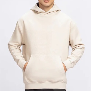 Sweat à capuche d'hiver personnalisé haut de gamme, imprimé numériquement et brodé, en mélange polyester/coton épais, écologique, respirant et délavé à la pierre - Product Image 1
