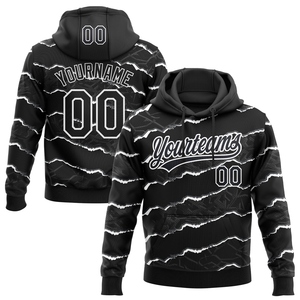 Wholesale OMMIZ INDUSTRY Custom Stitched <b>Thunder</b> Blue White-Old Gold 3D Splash Grunge Art Sports Pullover Sweatshirt Hoodie - Product Image 2