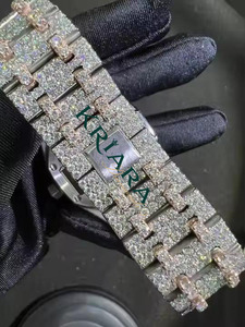Reloj Cronógrafo de Lujo para Hombre de Alta Calidad con Caja de Piedras Preciosas, Correa de Acero Inoxidable, Movimiento Automático y Cristal Analógico - Product Image 4