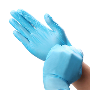 Professional Custom Nitrile Gloves Powder Free Disposable Safety Gloves Heavy Duty Chemical Resistant Gloves - Product Image 1