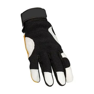 Guantes Tácticos para Exteriores, Negros y Blancos, de Poliéster, con Correa de Muñeca Ajustable, Equipo de Protección para Hombre - Product Image 1