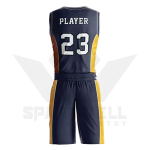 Ensemble de maillots de basket-ball réversibles sans manches, en maille respirante, à séchage rapide, uniforme de sport unisexe pour adultes - Product Image 3