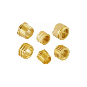 Insertos de Latón PPR Hembra, Insertos Roscados de Precisión para Tuberías, para Uso Industrial y Residencial en Plomería - Product Image 1