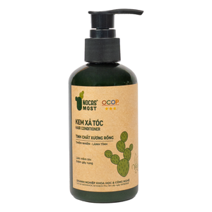 Nocas Most Organic Ingredients Hair <b>Conditioner</b> <b>Coconut</b> Oil Nopalea Extract Smooth Cream Texture Concentrated Formula for Hair - Product Image 4
