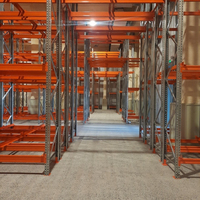 Sistema de estantería selectivo duradero para operaciones de gestión y almacenamiento de inventario de almacén seguras y eficientes