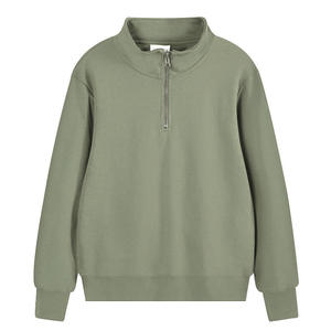 Sudadera Personalizada con Cierre de Cremallera, 400GSM, Felpa de Algodón, Corte Cuadrado, Estilo Urbano, para Marcas de Ropa Urbana Estadounidenses - Product Image 4