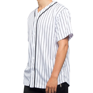 Camisetas de Béisbol de Manga Corta con Botones, Diseño Personalizado, Transpirables, de Poliéster/Algodón, Tallas Grandes, Unisex, al Mejor Precio al por Mayor - Product Image 3