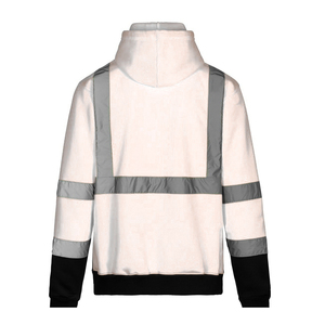 Vente en gros : Sweat à capuche de travail pour hommes en coton de haute qualité, haute visibilité, réfléchissant, vêtement de sécurité, fabriqué par un fournisseur d'usine - Product Image 2