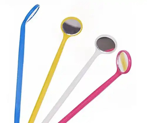 Dental Instrument Disposable Dental Exam Mouth <b>Mirrors</b> Oral <b>Plastic</b> Colored Anti Fogging <b>Mirror</b> Dental - Product Image 6