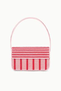Pochette et sac en perles de verre VLemon, design personnalisé, perles jaunes citron et blanches, sac à main pour les vacances d'été - Product Image 4