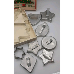 High Class <b>Cookie</b> Cutters Molds for Holiday Baking Use in Home Kitchens Party Restaurants Fun Creative Shapes Gift Pack Delight - Product Image 2