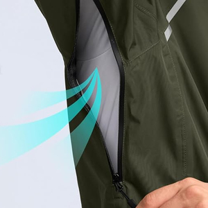 New Design <b>Men</b> Rain <b>Jacket</b> With Custom Pocket High Quality <b>Lightweight</b> <b>Men</b> Rain <b>Jackets</b> Outdoor <b>Waterproof</b> <b>Jacket</b> For Boys - Product Image 3