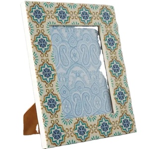 Marcos de Fotos Cuadrados Hechos a Mano con Incrustaciones de Hueso, Diseño Único y Lujoso, con Relieve, para Guardar Recuerdos de Viaje y Pinturas - Product Image 1