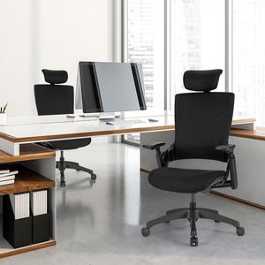 Sedia da Ufficio Reclinabile con Braccioli 3D e Poggiatesta, Sedia da Scrivania per Computer - Product Image 1