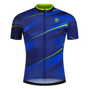Nueva llegada: Maillot de ciclismo con logo personalizado impreso para profesionales, con material transpirable de alta elasticidad. - Product Image 1