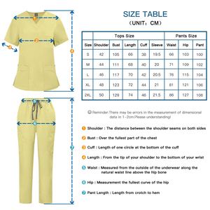 Tenue d'infirmière professionnelle pour hôpital, clinique, médecins et infirmières, vêtements de travail médicaux légers et respirants - Product Image 2