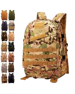 Mochila táctica con marco interno, cierre de cremallera y cierre de broche, compartimento interior, gran capacidad, mochila deportiva de poliéster. - Product Image 2