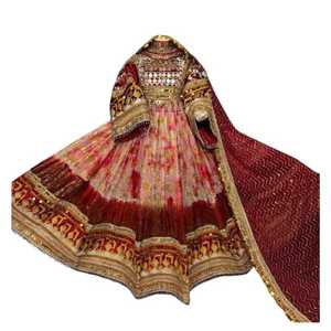 ราคาขายส่งต่ำ ขั้นต่ำในการสั่งซื้อน้อย ชุดอัฟกานิสถานสำหรับงานแต่งงาน งานปาร์ตี้ ระบายอากาศได้ดี แขนยาว ชุดสไตล์อัฟกานิสถานสำหรับผู้หญิงวัยผู้ใหญ่ - Product Image 1