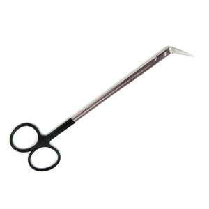 Ciseaux vasculaires chirurgicaux Ovexa OS-SIS-1442 en acier inoxydable, à 45 degrés, à pointe arrondie, anti-acide, pour microchirurgie, légers et personnalisables - Product Image 2