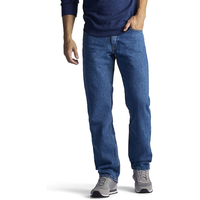 Wholesale Men High Quality Breathable Blue Straight Mid Waist Premium Denim Jeans Embroidery Customized Bangladesh Manufacturer