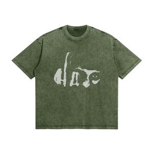 เสื้อยืดโอเวอร์ไซส์ทรงวินเทจปี 2026 คุณภาพสูงสั่งทำพิเศษ ล้างสีแบบแอซิดวอช พิมพ์โลโก้แบบพัฟ พิมพ์ลาย 3 มิติ สำหรับผู้ชาย - Product Image 2