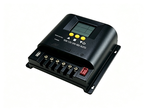 Controlador de Carga Solar <span class=keywords><strong>Santer</strong></span> GM50 2026 de Nuevo Diseño, 12V/24V/48V, 2 Salidas de Fusibles, USB 5V, PWM 50A, Pantalla LCD, 2400W - Product Image 3