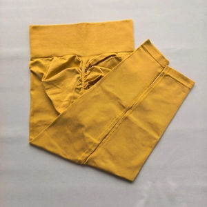 Nuevos Leggings Deportivos Casuales de Invierno para Mujer, Logotipo Personalizado, Cintura Media, Transpirables, de Algodón y Fibra de Bambú, para Entrenamiento, Yoga, Gimnasio, Fitness - Product Image 6