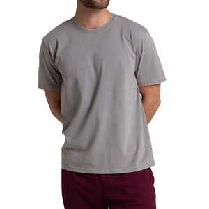 เสื้อยืดลำลองฤดูร้อนคุณภาพสูง ผ้าฝ้าย 100% ดีไซน์เรียบง่าย สำหรับผู้ชาย ไซส์ใหญ่ ราคาถูก จากโรงงานผู้ผลิตในบังกลาเทศโดยตรง - Product Image 2