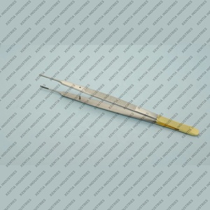 Pinces à tissus professionnelles TC Gerald 1x2 à dents, réutilisables, pour la chirurgie thoracique et cardiovasculaire - Product Image 3