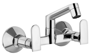 Wall Mounted Brass Chrome Sink Mixer Laundry <b>Washing</b> <b>Machine</b> <b>Tap</b> Cold Hot Bathroom Basin Faucet Water Dispenser - Product Image 3