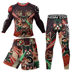 Performance Rash Guard Men Athletic <b>Compression</b> <b>Shirt</b> Quick Dry Workout Top - Product Image 5