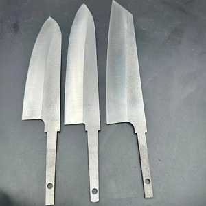 Ensemble de couteaux de chef Burraq personnalisés faits à la main avec lame vierge en acier Damas (4-5,9 pouces) épaisseur 3,0 mm, compatibles lave-vaisselle - Product Image 6