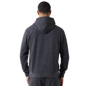 Ensemble de survêtement à capuche pour homme avec pantalon large, coupe décontractée, ourlet ouvert, style streetwear décontracté, vente en gros, ensembles de vêtements deux pièces personnalisés OEM - Product Image 3