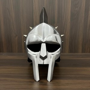 Casco de Guerrero Medieval de Metal Pulido CHk, Estilo Maximus 300, con Grabado, para Halloween/Pascua/Año Nuevo, Coleccionable - Product Image 2