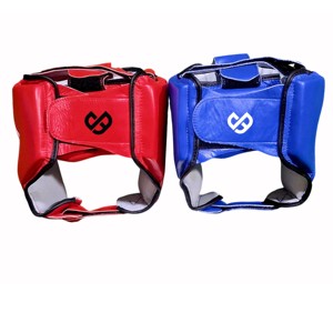 Casque de boxe amateur approuvé AIBA, protège-tête de compétition à lacets par le fabricant Combat Sports Protective Gear - Product Image 4
