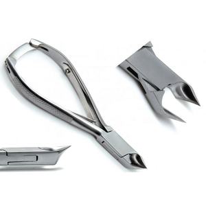 Professional Moon Shape Stainless Steel Nail Clipper Curved for <b>Thick</b> Fingers Toenails Nail Care Sharp Cutting Tool Custom Logo - Product Image 1