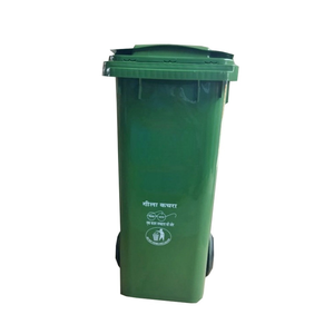 Nuevo diseño de cubo de basura de plástico Premium al por mayor 120 litros cubo de basura restaurante Eco-Smart Durable cubo de basura para la venta - Product Image 2