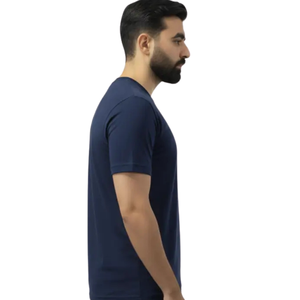 เสื้อยืดคอกลมทรงปกติสำหรับผู้ชาย แขนสั้น สไตล์มินิมอล แคชชวล เบสิค สตรีทแวร์ ขายส่ง เสื้อผ้าแฟชั่นประจำวัน สั่งทำได้ - Product Image 5