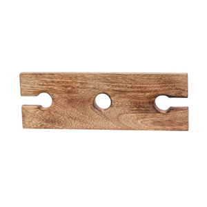 Nuevo Estante para Vino Hecho a Mano de Madera Natural Ecológica Multifuncional con Tamaño Personalizado, Soporte para Vajilla de Encimera - Product Image 5
